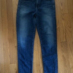 Citizens Of Humanity High Rise Jeans - Dark Blue